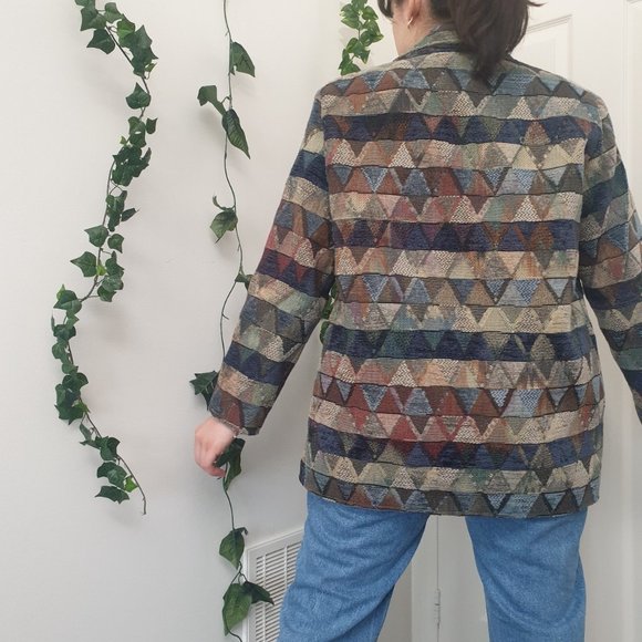 VINTAGE TAPESTRY BLAZER - PAINTED PONY - Picture 4 of 5